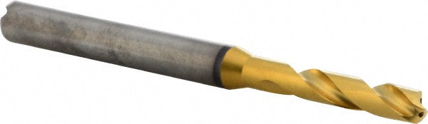 Kennametal 4151128 Screw Machine Length Drill Bit Size #14, 140 deg Point, Solid Carbide