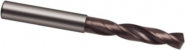 Guhring 9085240082000 Screw Machine Length Drill Bit Letter P, (0.3230) Dia, 140 deg, Solid Carbide