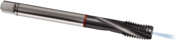 Guhring 9011940120000 Spiral Flute Tap M12 x 1.75, Metric, 3 Flute, Modified Bottoming, 6HX Class of Fit, Cobalt, TICN Finish