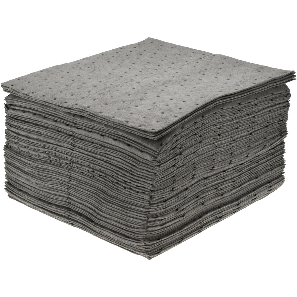 PRO-SAFE UQEP100 Sorbent Pad Universal Use, 15" Wide, 17" Long, 30 gal, Gray