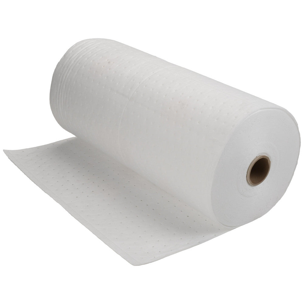 PRO-SAFE BER144 Sorbent Pad Petroleum Based & Oil Only Use, 30" Wide, 150' Long, 48 gal, White