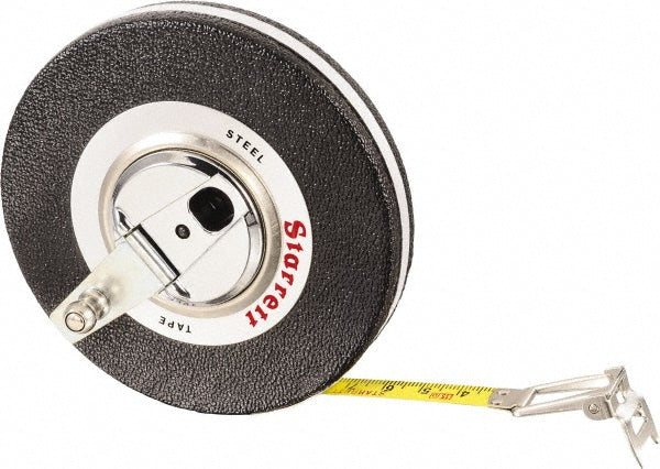 Starrett 65956 Tape Measure 49' Long, 3/8" Width, Yellow Blade