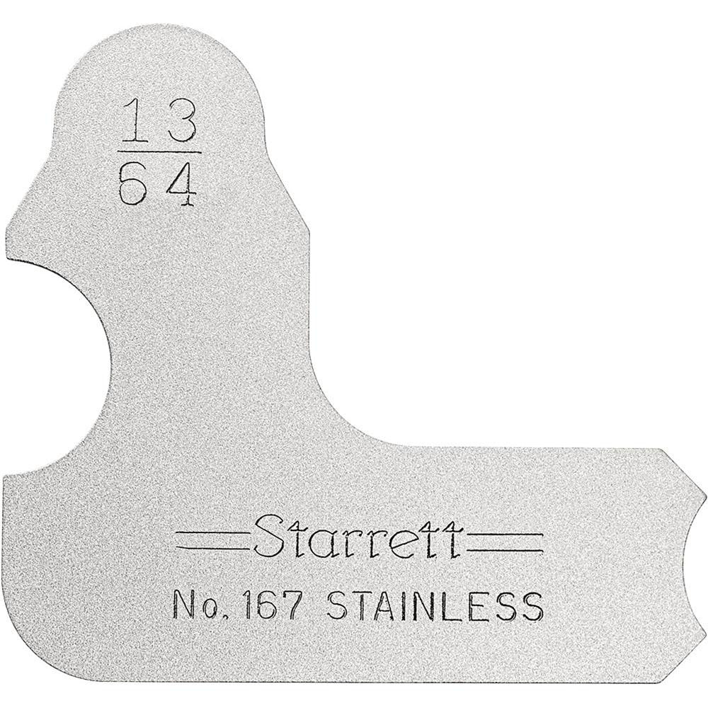 Starrett 50633 13/64 Inch Radius Gage