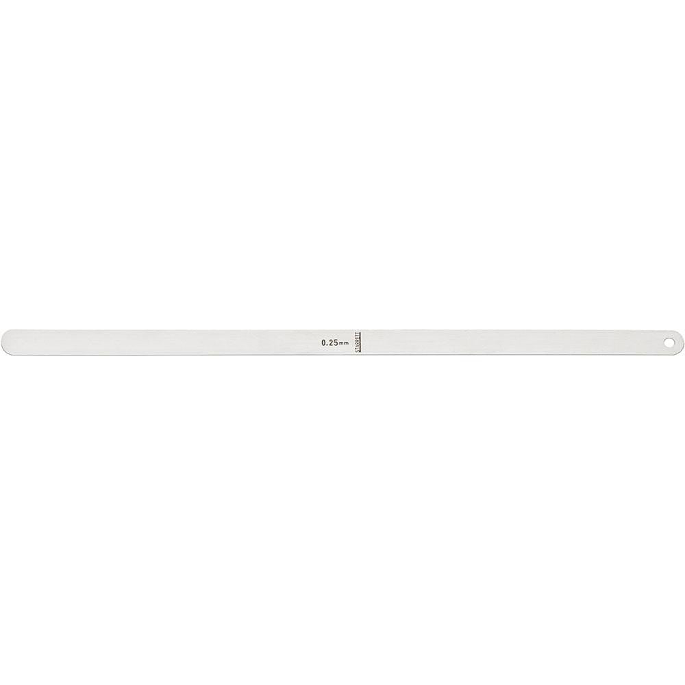 Starrett 52877 Feeler Gage 0.25 mm Thick, 12.7 mm Wide, 300 mm Long