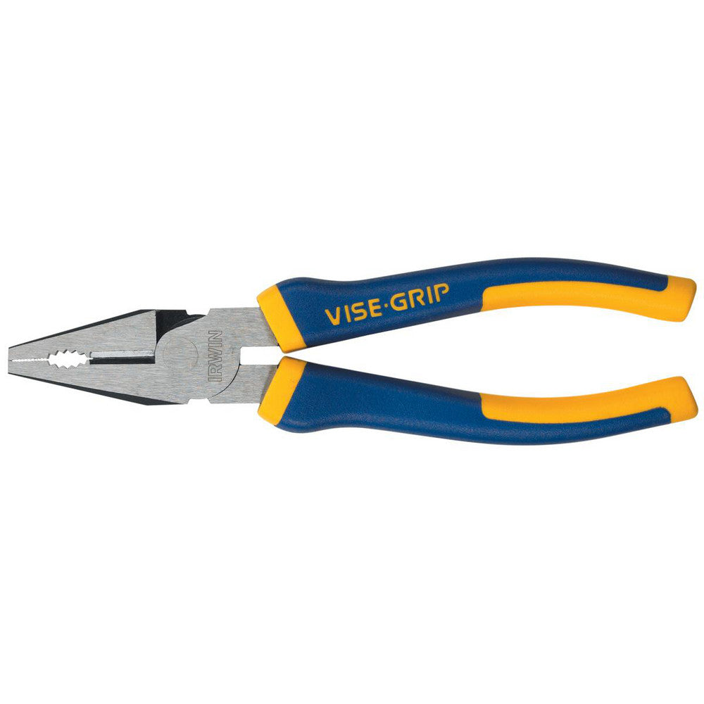 Irwin 1771975 8" OAL, 1-3/8" Jaw Length x 1-1/4" Jaw Width, Combination Pliers