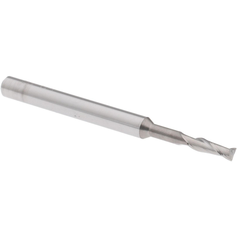 Accupro 58746694 Square End Mill 5/64'' Dia, 1/4'' LOC, 1/8'' Shank Dia, 1-1/2'' OAL, 2 Flutes, Solid Carbide