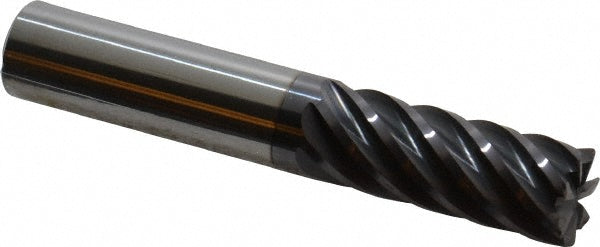 Accupro 58750464 Corner Radius End Mill 1/2" Dia, 1-1/4" LOC, 0.02" Radius, 7 Flutes, Solid Carbide