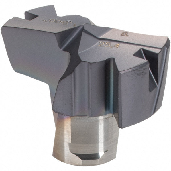 Iscar 5567742 Replaceable Drill Tips FCP1000 IC908, 1.0008" Dia, 25.42 mm Dia, 140 deg Point, IC908