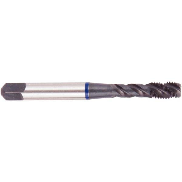 Regal Cutting Tools 030267TC Spiral Flute Tap 1/2-13 UNC, 3 Flutes, Bottoming, 3B Class of Fit, Vanadium High Speed Steel, Oxide Coated