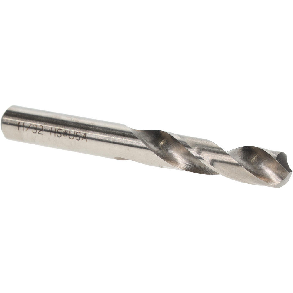 National Twist Drill 016222AW Screw Machine Length Drill Bit 11/32" Dia, 118 deg Point, High-Speed Steel