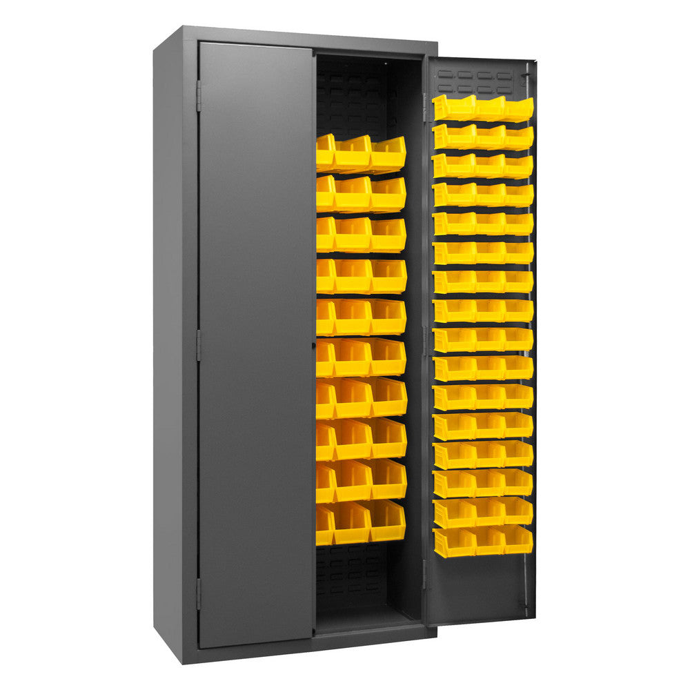 Durham 2603-156B-95 Steel Bin Cabinet 36" Wide, 18" Deep, 84" High