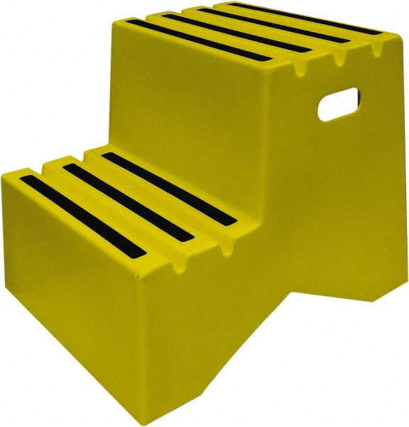 Diversified Plastics ST217-14 Step Stand Stool 2 Steps, Plastic, Yellow