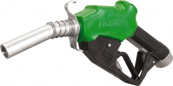 Tuthill N100DAU13G 30 GPM, Gasoline, Kerosene & Diesel Fuel 1" Auto Nozzle with Hook