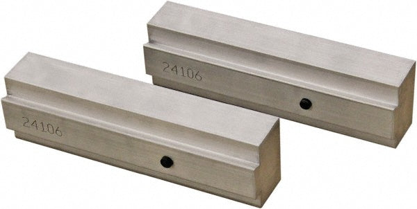 CarveSmart 24106 Vise Jaw 1.0000" Wide, 1.7100" High, 1.0000" Thick, Flat
