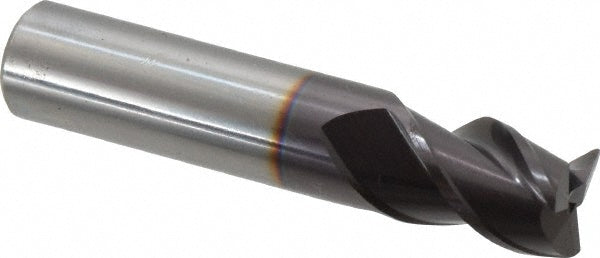 Guhring 9030860127000 Corner Chamfer End Mill 1/2" Dia, 5/8" LOC, 3 Flute, Solid Carbide