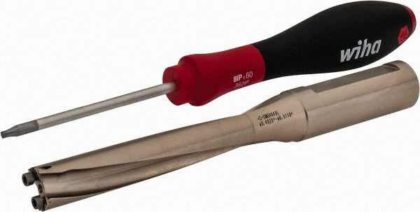 Sumitomo 5L00W03 Replaceable-Tip Drill 12.5 to 12.99 mm Dia, 2.906" Max Depth, 5/8" Weldon Flat Shank
