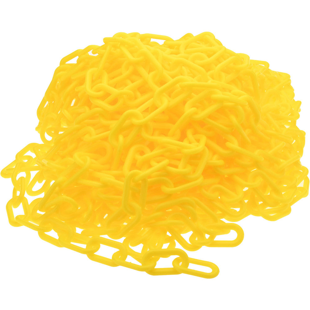 PRO-SAFE CH-YWL-100B Chain Plastic, Yellow, 100' Long, 2" Wide