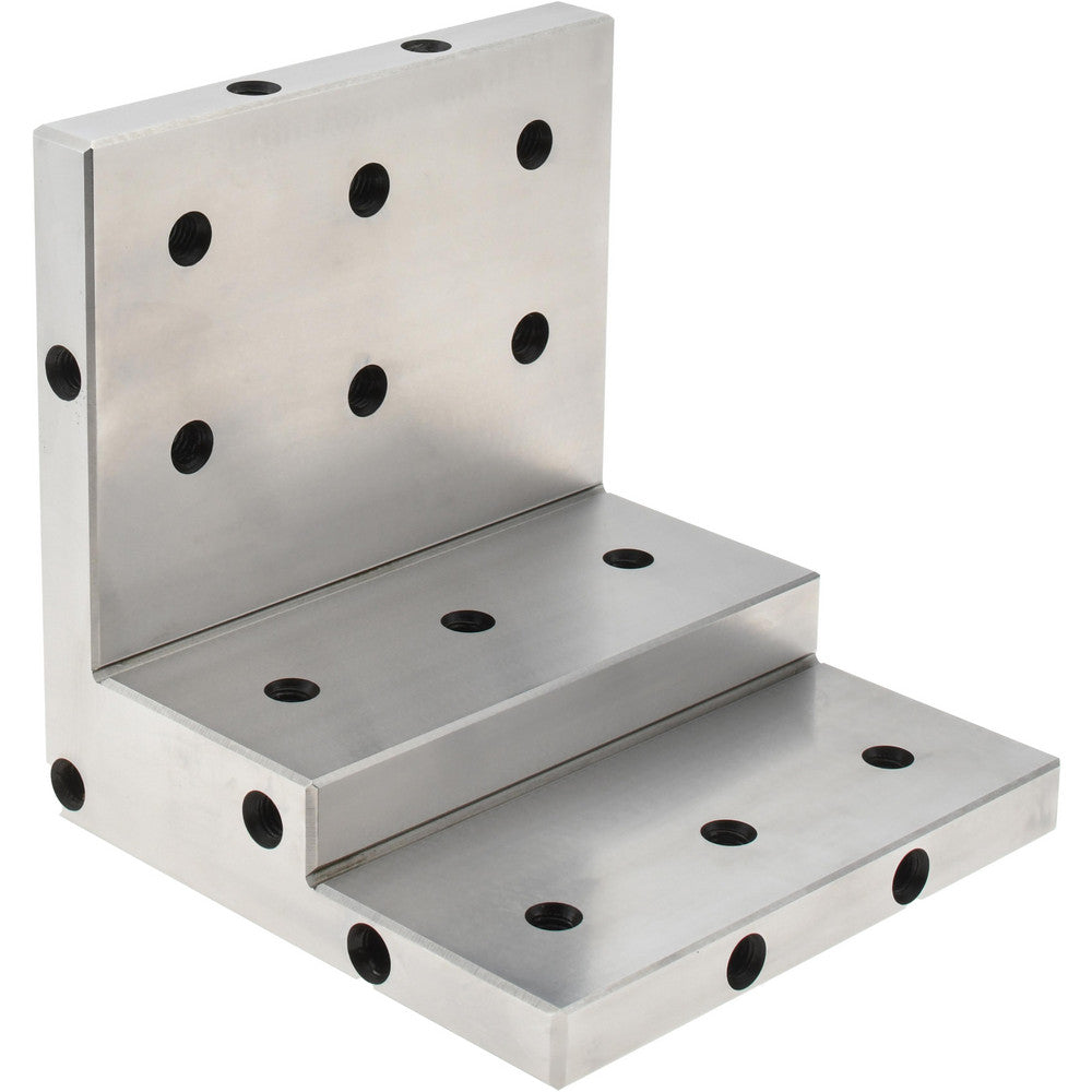 SPI 63-374-3 6" Wide x 6" Deep x 6" High Steel Precision-Ground Angle Plate
