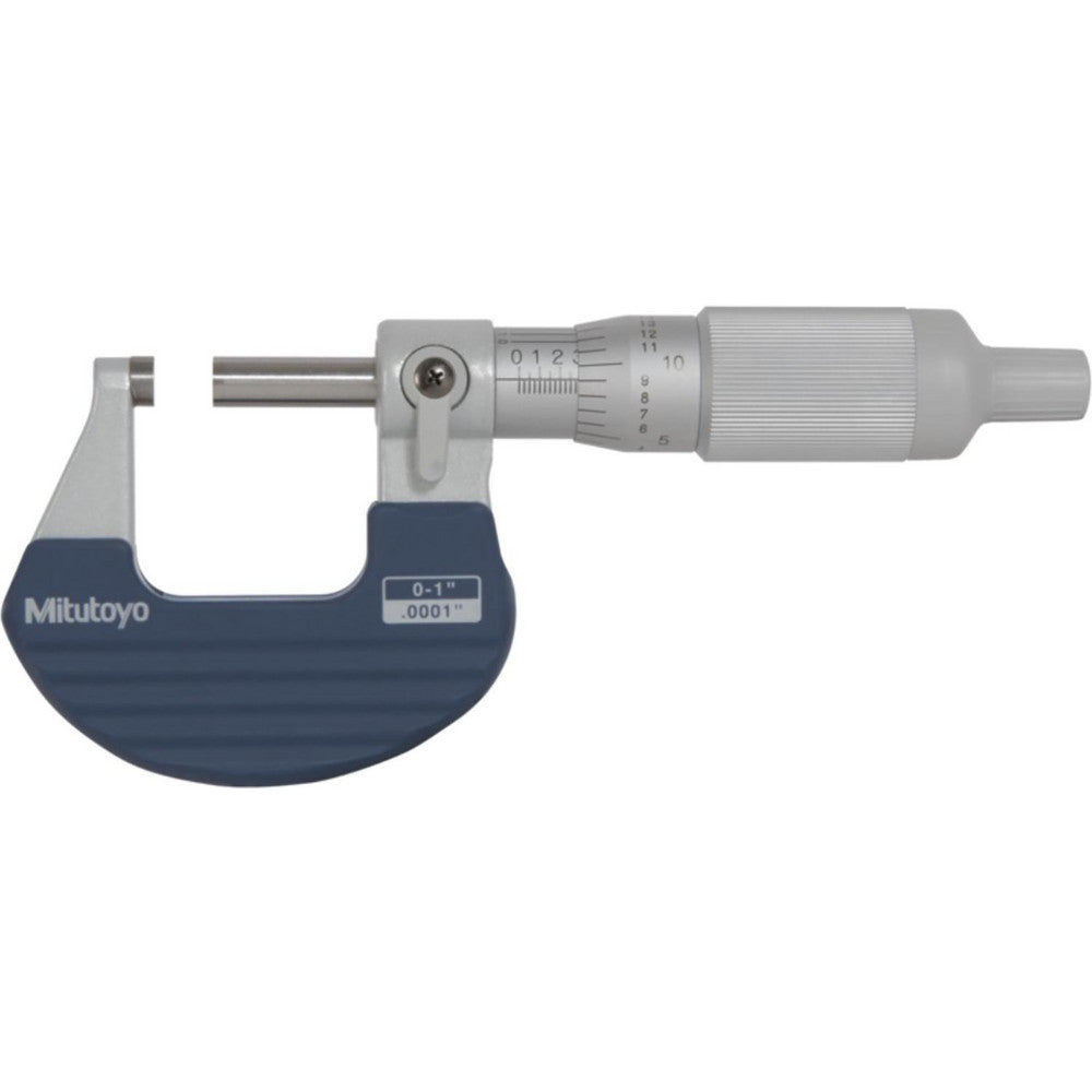 Mitutoyo 102-717 Mechanical Outside Micrometer 1" Range, 0.0001" Graduation