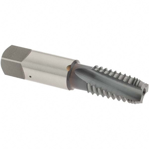 OSG 1205400208 1/8-27 NPTF, 3 Flutes, TiCN Coated, High Speed Steel, Interrupted Thread Pipe Tap