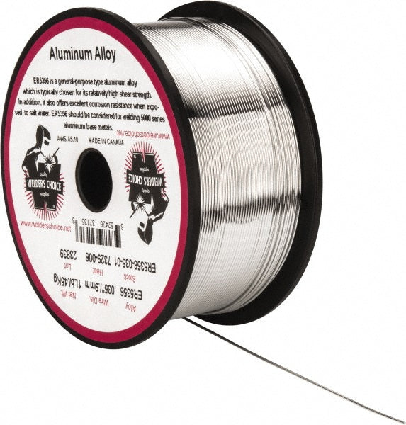 Welder's Choice 59802868 MIG Welding Wire ER5356, 0.0350" Dia, Aluminum