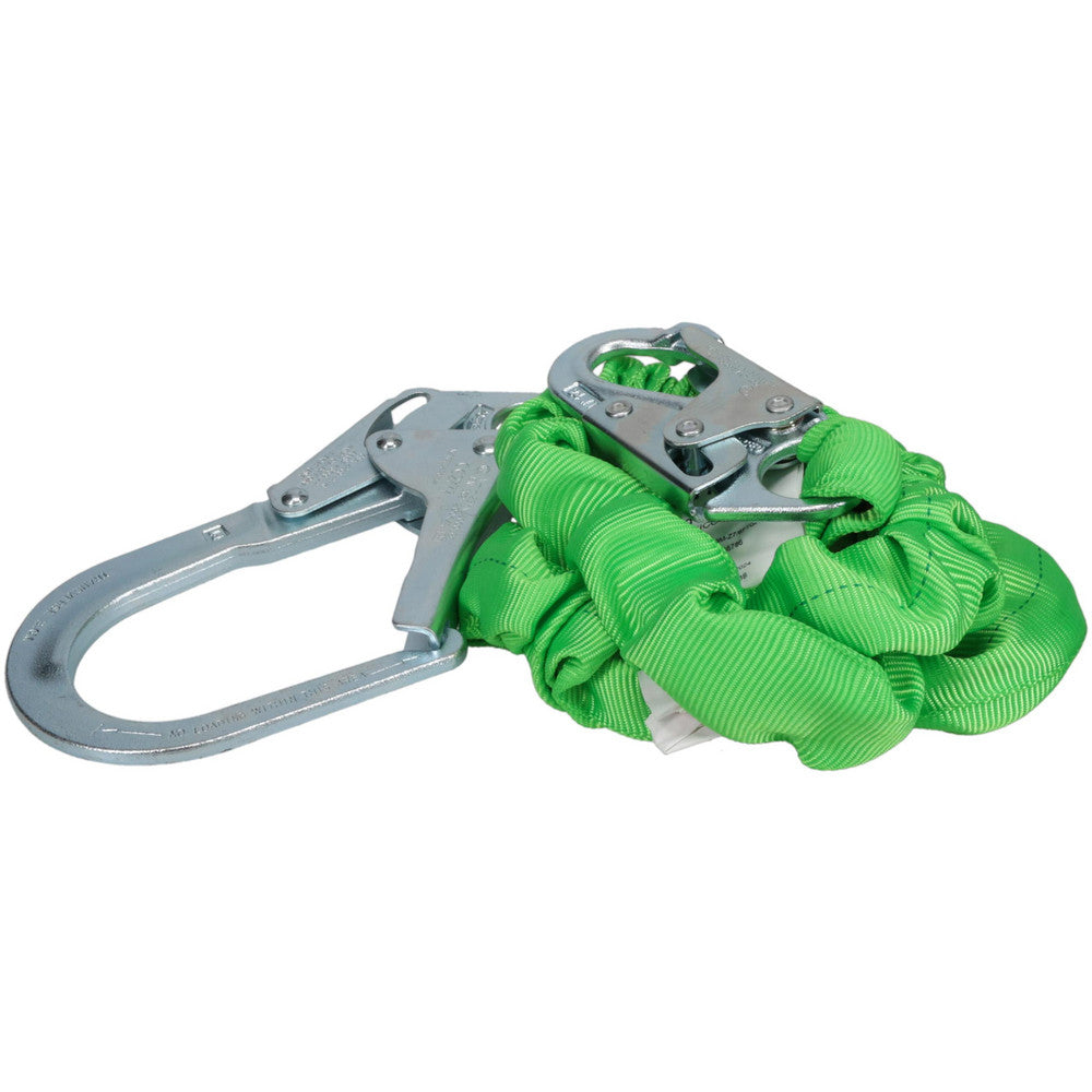 Miller 219M-Z7/6FTGN 6' Long, 310 Lb Capacity, 1 Leg Locking Snap Hook Harness Shock Absorbing Lanyard