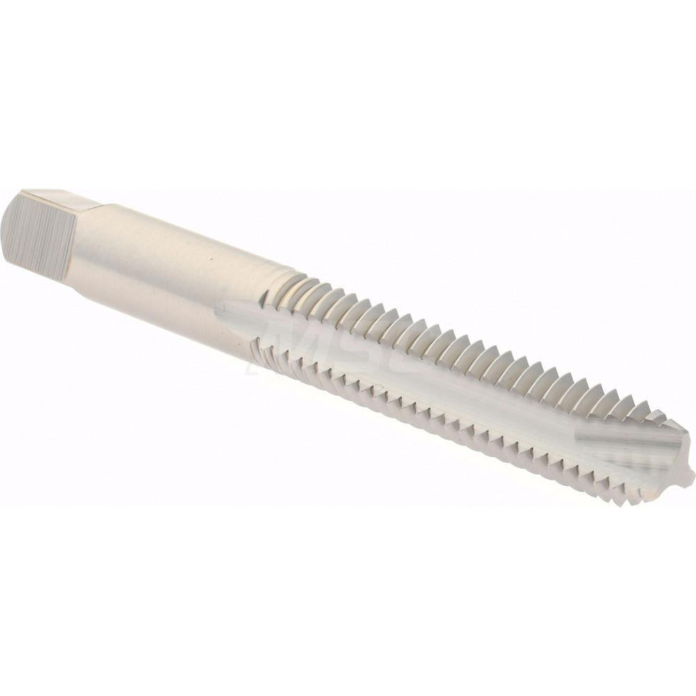 Hertel K099414AS Spiral Point Tap 3/8-16 UNC, 3 Flutes, Bottoming Chamfer, 3B Class of Fit, HSS, Bright/Uncoated Coated