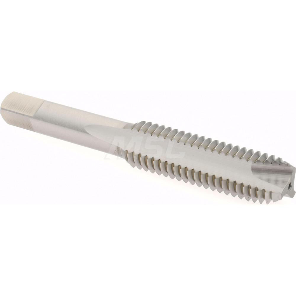 Hertel K099409AS Spiral Point Tap 1/2-13 UNC, 3 Flutes, Bottoming Chamfer, 3B Class of Fit, HSS, Bright/Uncoated Coated