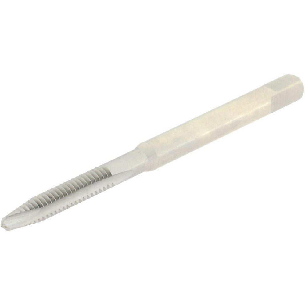 Hertel K017032AS Spiral Point Tap #4-40 UNC, 2 Flutes, Plug Chamfer, 2B/3B Class of Fit, HSS, Bright/Uncoated Coated