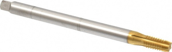 Hertel K015971AS25 Extension Pipe Tap 1/8-27 NPTF, 5 Flutes, High Speed Steel