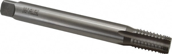 Hertel K015977AS Extension Pipe Tap 3/8-18 NPTF, 5 Flutes, High Speed Steel