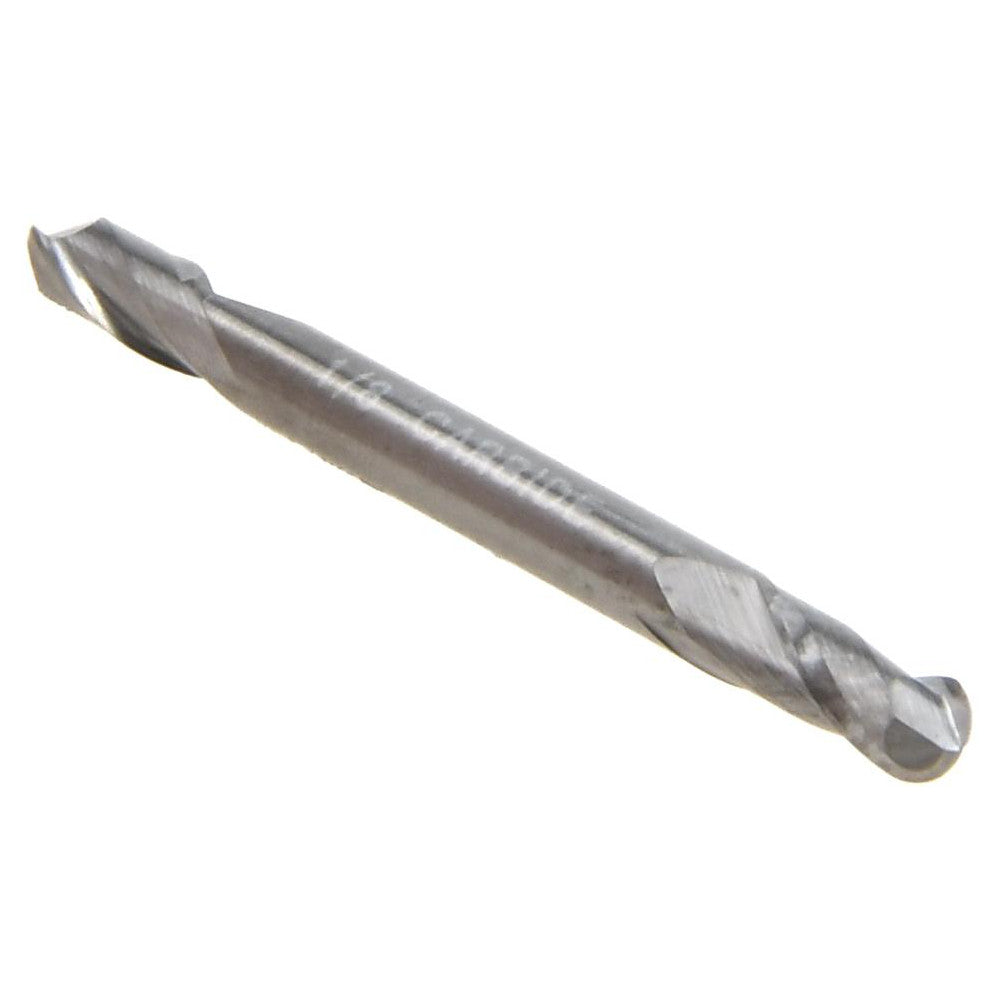 Hertel E5251008 Ball End Mill 1/8" Dia, 1/4" LOC, 2 Flute, Solid Carbide