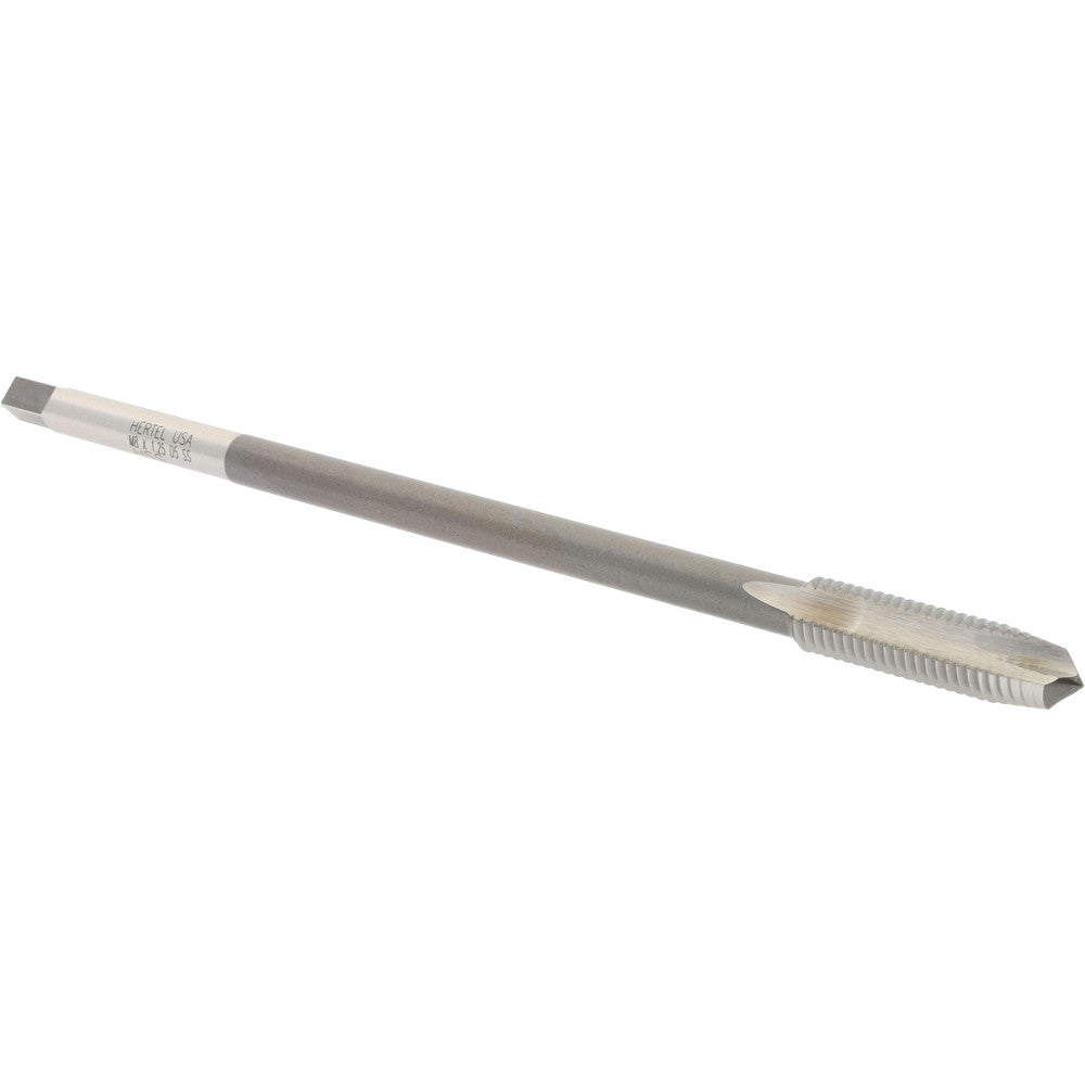 Hertel G837514 Extension Tap M8 x 1.25, 2 Flutes, D5, High Speed Steel, Spiral Point