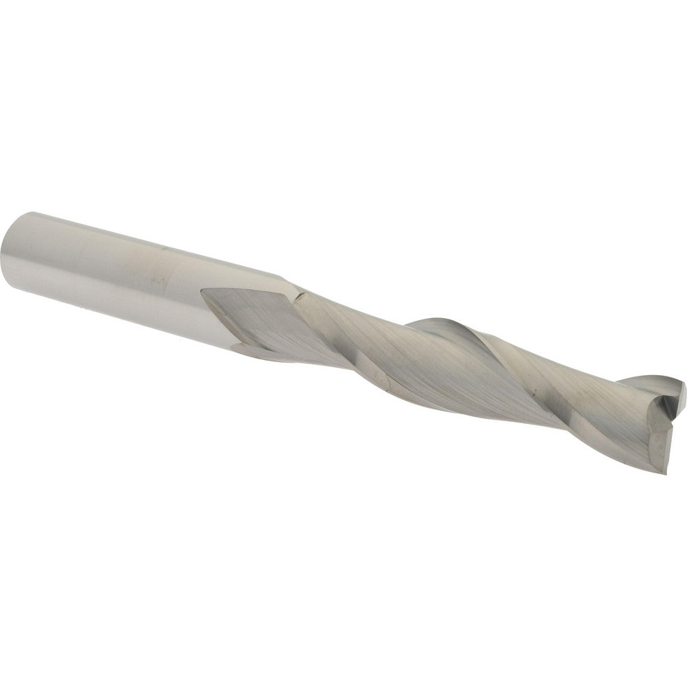 Hertel 59921742 Square End Mill 7/16" Dia, 2" LOC, 2 Flute, Solid Carbide