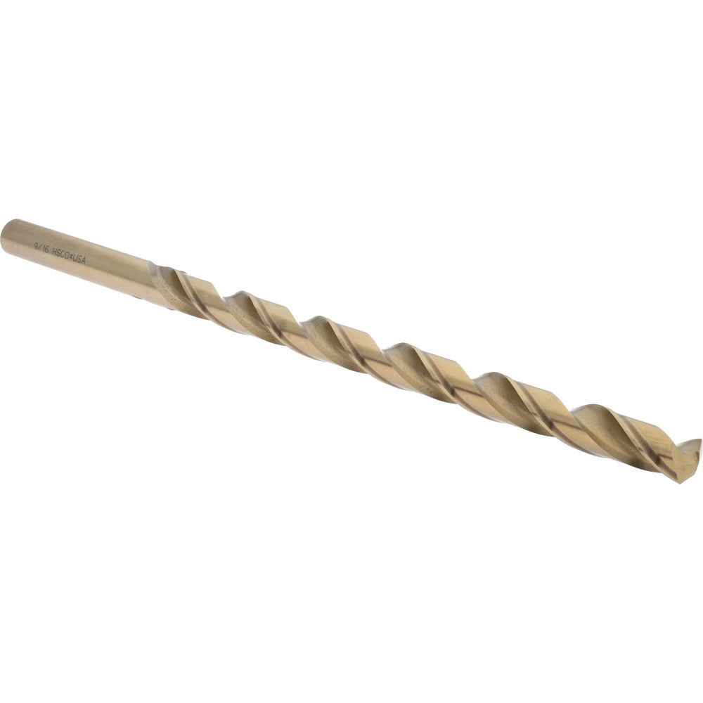 Hertel 212C 9/16 Extra Length Drill Bit 9/16" (0.5625), 135 deg, Cobalt
