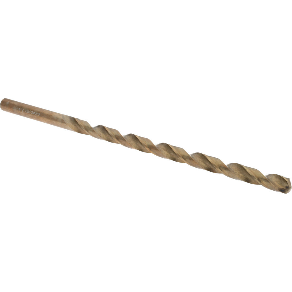 Hertel 212C 1/2 Extra Length Drill Bit 1/2" (0.5000), 135 deg, Cobalt