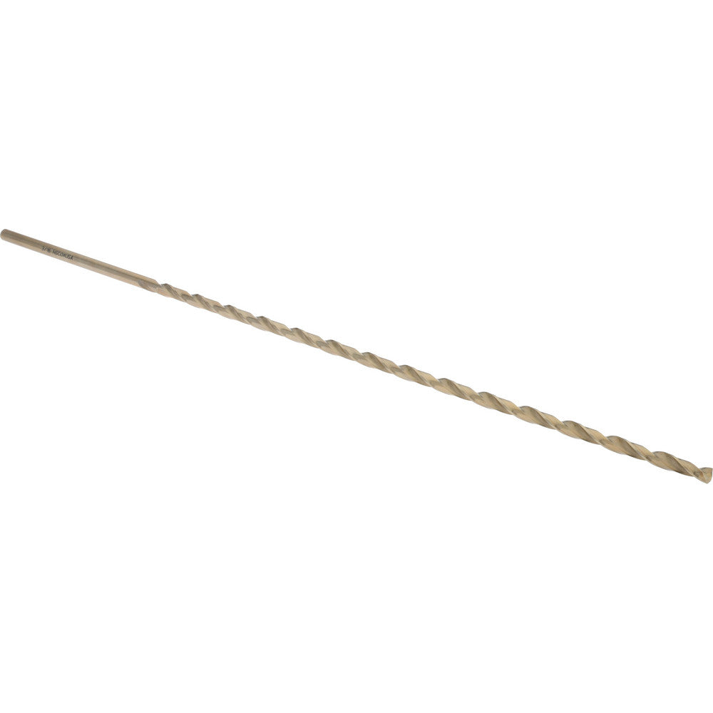 Hertel 212C 3/16 Extra Length Drill Bit 3/16" (0.1875), 135 deg, Cobalt