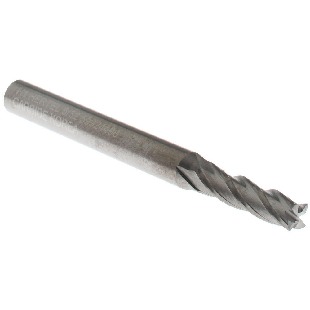 Hertel 59924498 Square End Mill 5/32" Dia, 9/16" LOC, 4 Flute, Solid Carbide