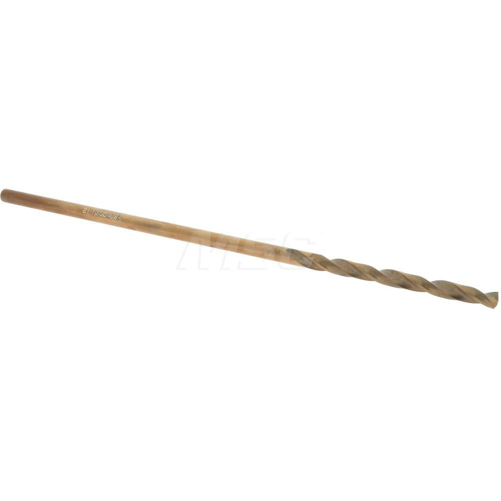 Hertel 906C 21 Aircraft Extension Drill Bit #21, 135 ° Point, Cobalt