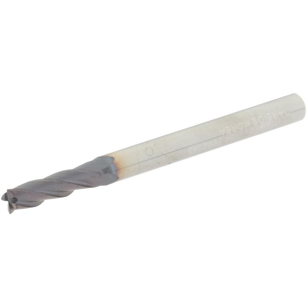 Hertel 59928457 Square End Mill 0.1094" Dia, 0.3750" LOC, 4 Flute, Solid Carbide