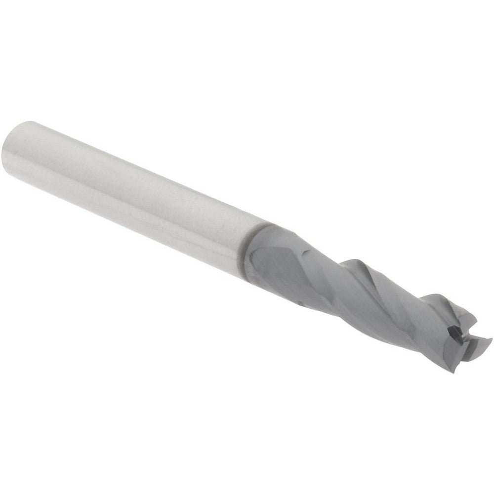 Hertel 59928747 Square End Mill 3/16" Dia, 5/8" LOC, 3 Flute, Solid Carbide