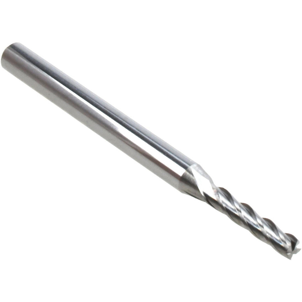 Hertel E599924644 Square End Mill 2.00 mm Dia, 9.00 mm LOC, 4 Flute, Solid Carbide