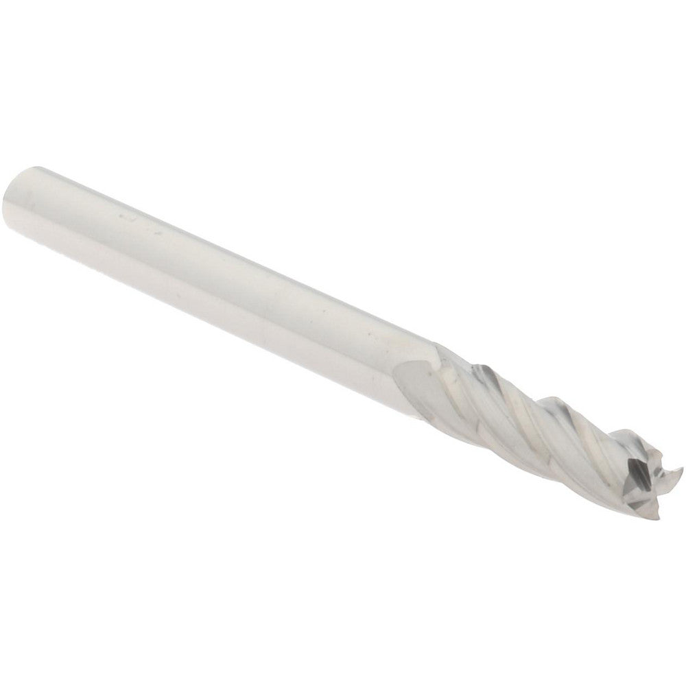 Hertel E599924652 Square End Mill 4.00 mm Dia, 14.00 mm LOC, 4 Flute, Solid Carbide