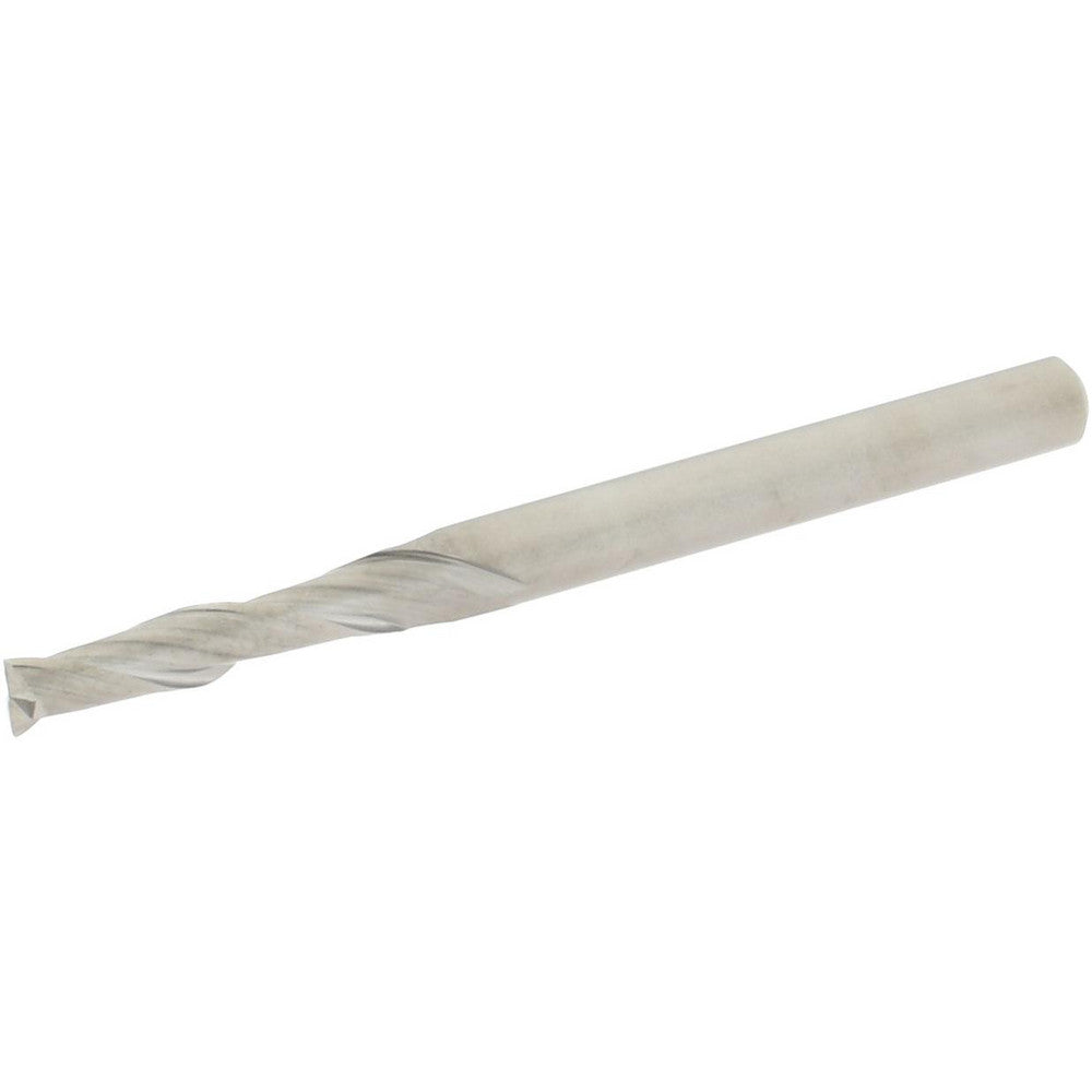 Hertel E599924678 Square End Mill 2.50 mm Dia, 12.00 mm LOC, 2 Flute, Solid Carbide