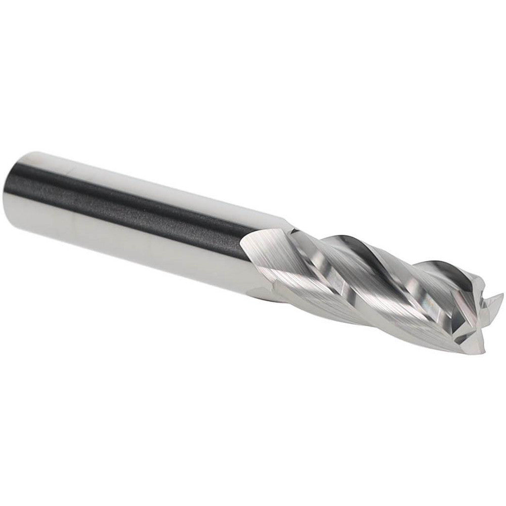 Hertel E599924666 Square End Mill 10.00 mm Dia, 25.00 mm LOC, 4 Flute, Solid Carbide
