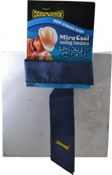 OccuNomix 940-018 Cooling Bandana Size Universal, Navy Blue, No Slimy Feel & Triple Washed