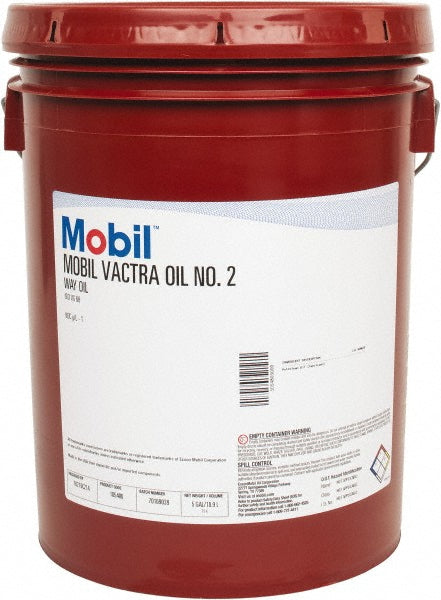 Mobil 105480 Way Oil Vactra #2, 5 gal Pail