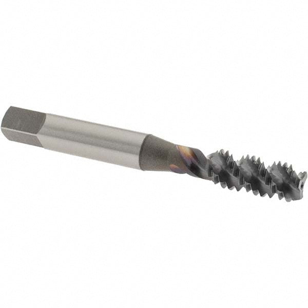 OSG 1430508 Spiral Flute Tap 5/16-18, UNC, 3 Flute, Bottoming Chamfer, 3B Class of Fit, High-Speed Steel, TiCN Finish
