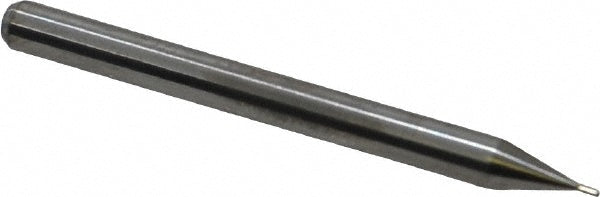 Kyocera SGS Precision Tools 00316 Square End Mill 0.0200" Dia, 0.0300" LOC, 2 Flute, Solid Carbide