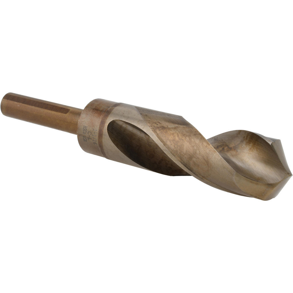Chicago-Latrobe 53468 Reduced Shank Drill Bit 1-1/16'' Dia, 1/2'' Shank Dia, 118 °, Cobalt